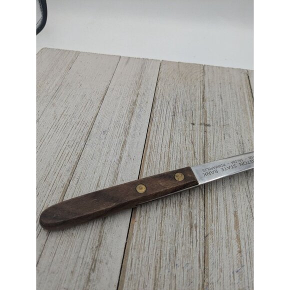 Slotted Serving Spatula Stainless Steel 10 3/8" Bennington, Salina, Minneapolis - Picture 3 of 7